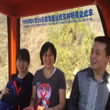 In good company - car to the Great Wall